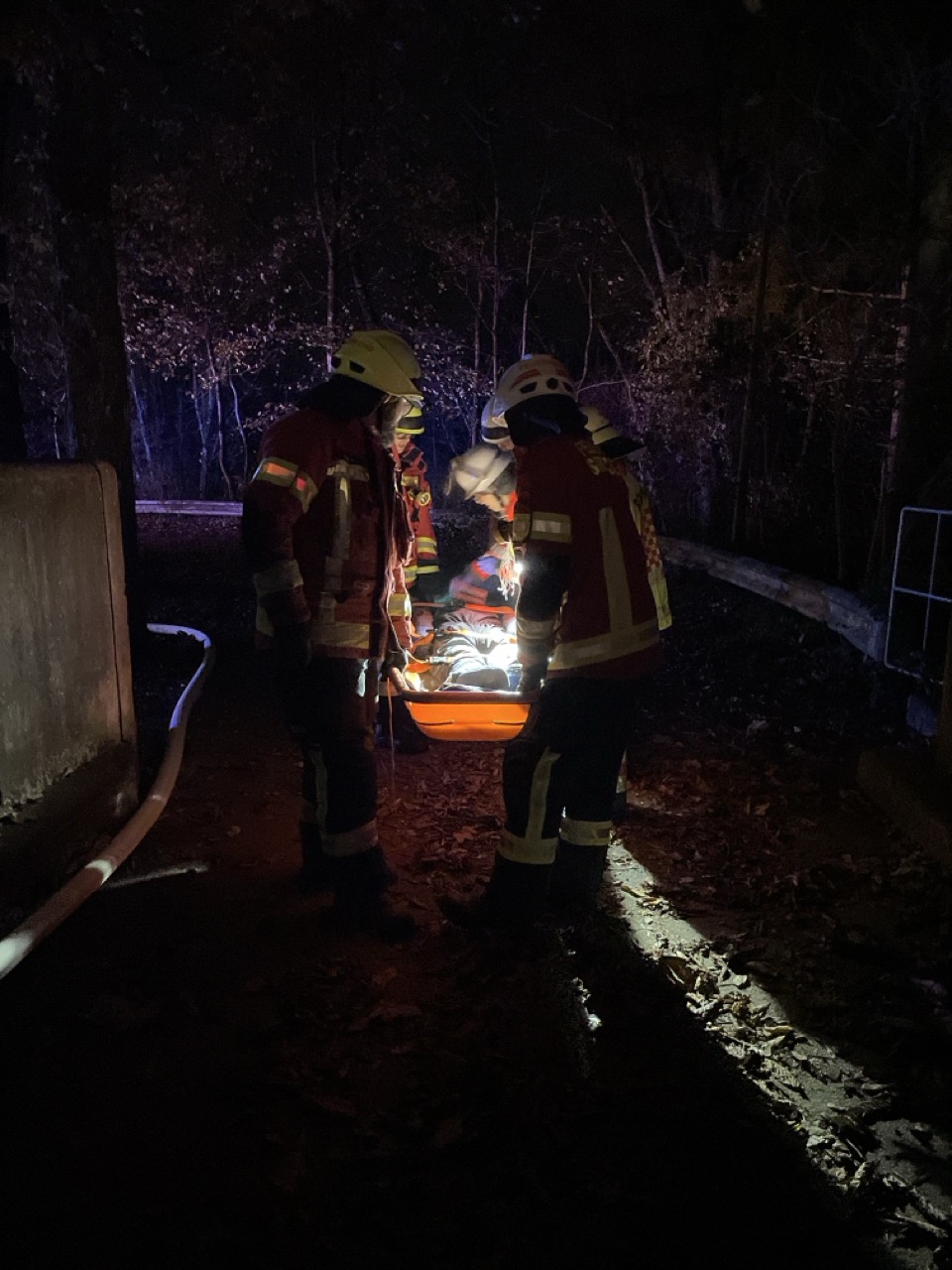 Sichtung 2 Ein weiterer schwer Verletzter Patient wird gesichtet.